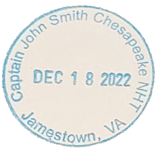 Captain John Smith National Historic Trail passport stamp