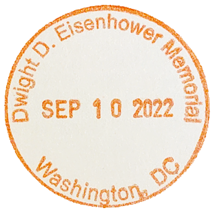 Dwight D. Eisenhower Memorial stamp