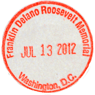 FDR Memorial stamp