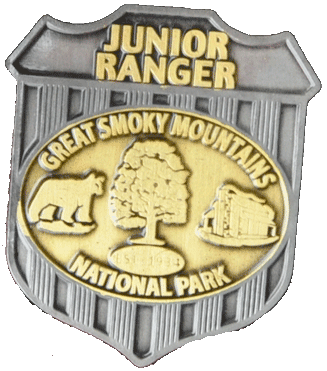 Junior Ranger Badge: Great Smoky Mountains National Park