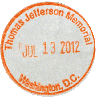 Jefferson Memorial stamp