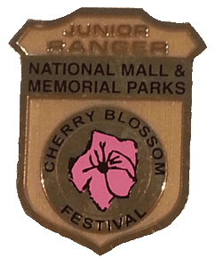 Junior Ranger badge: Cherry Blossom Festival