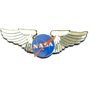 NASA Wings given out by NASA rep during Space Shuttle Discovery's flight over DC 4/17/2012