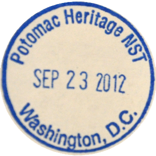 Potomac Heritage National Scenic Trail stamp