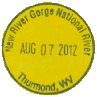 Thurmond, WV stamp